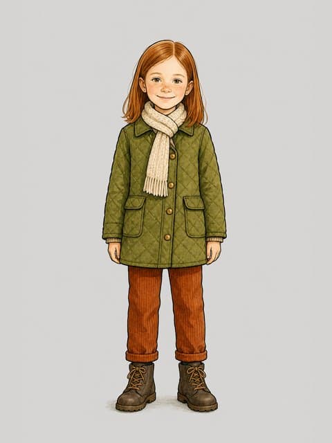 Florence as a storybook character