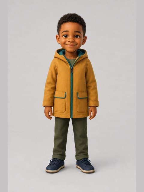 Kai as a storybook character