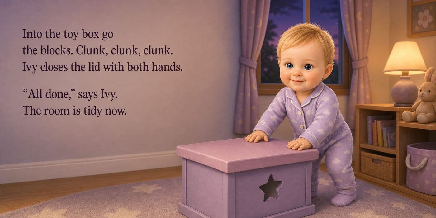 Ivy on page 2 of her book
